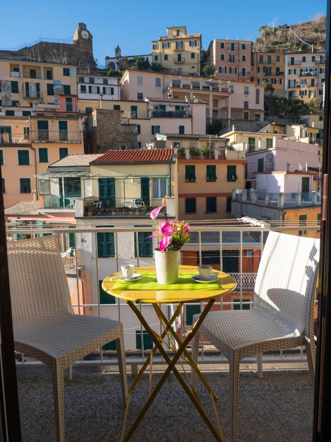 Shanti 1 - Terrace Apartment Riomaggiore Eksteriør bilde
