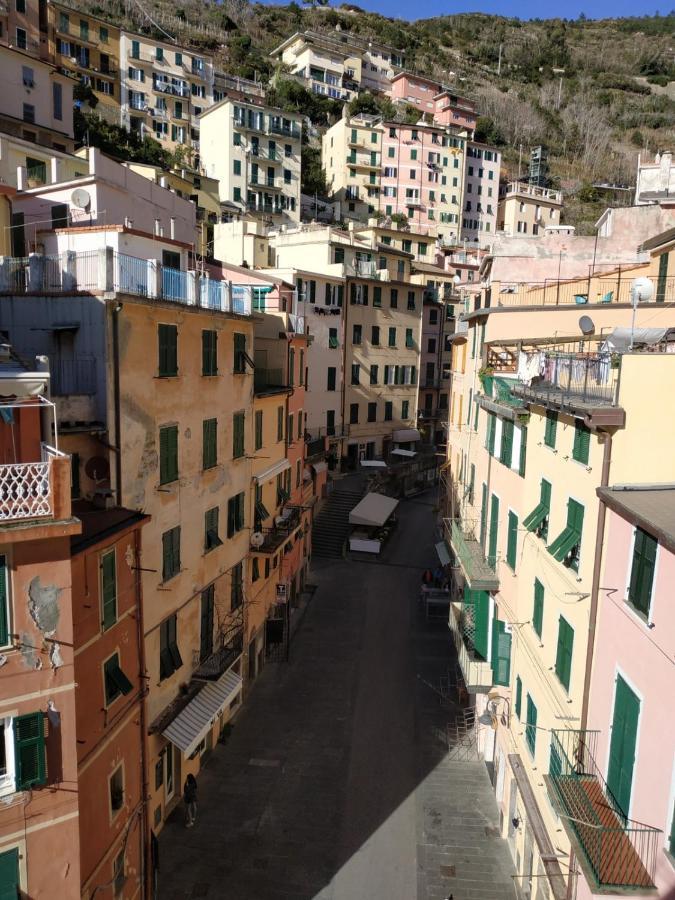 Shanti 1 - Terrace Apartment Riomaggiore Eksteriør bilde