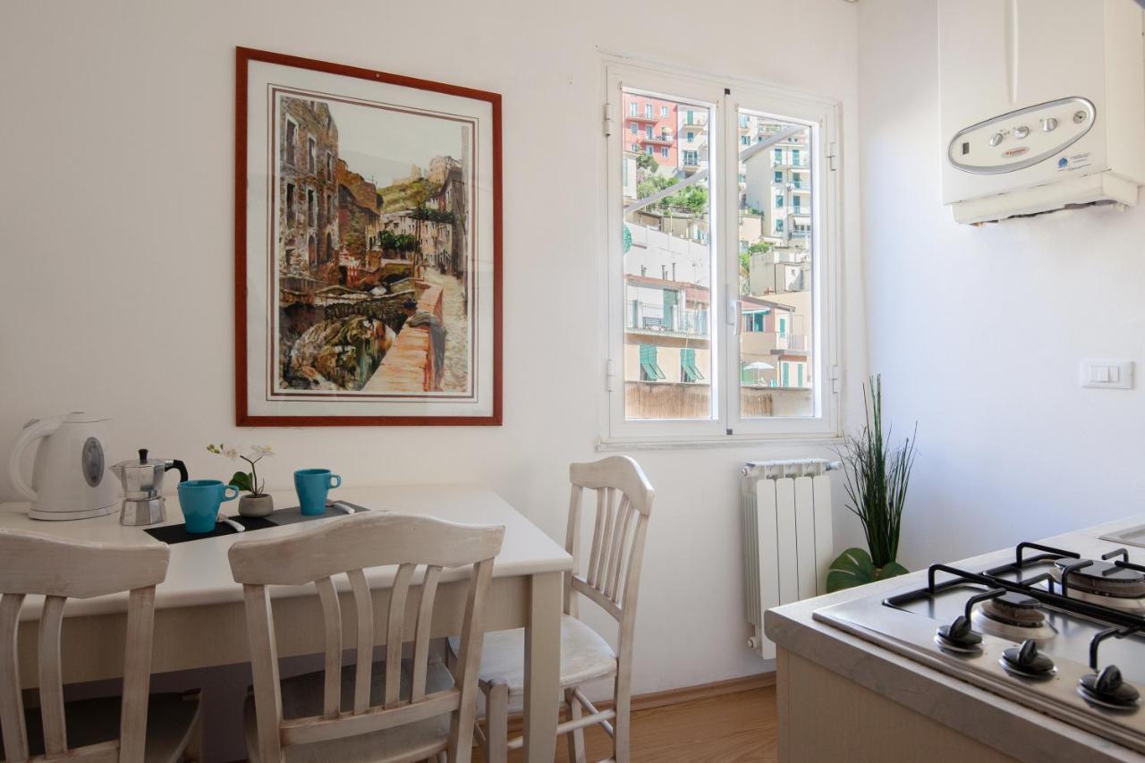 Shanti 1 - Terrace Apartment Riomaggiore Eksteriør bilde