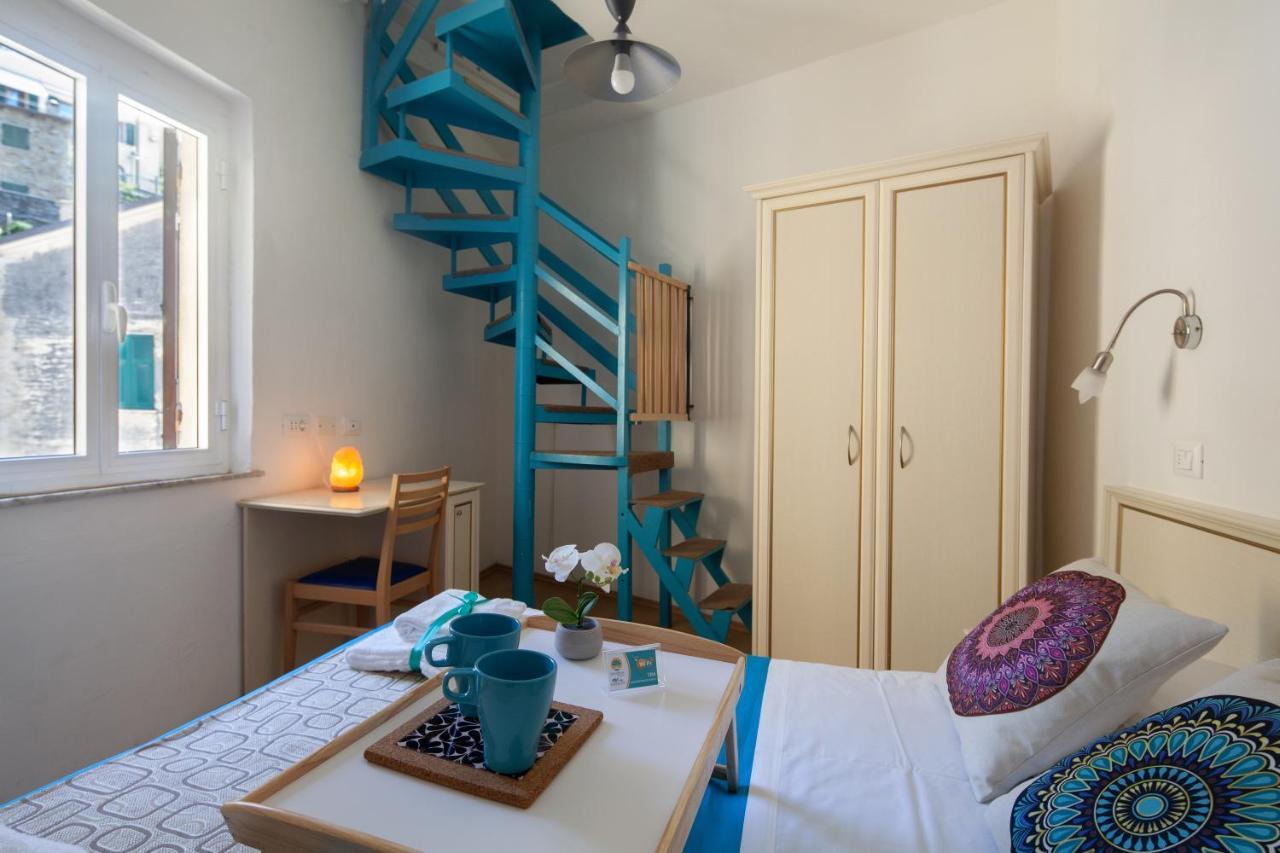 Shanti 1 - Terrace Apartment Riomaggiore Eksteriør bilde
